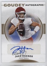 2022 Upper Deck Goodwin Champions Goudey Auto Jake Haener #GA-HA Auto 00jz