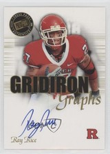2008 Press Pass SE Gridiron Graphs Ray Rice #GG-RR Auto s1i