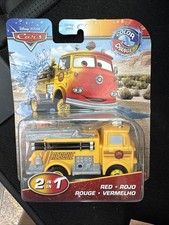 DISNEY PIXAR CARS Color Changers RED Race Rescue Fire truck Engine