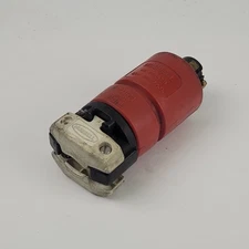 Hubbell 20445B Hubbellock Male Plug, 30A 480VAC, 3 Pole 4 Wire Grounding - USED