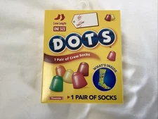 NIB Sockopath DOTS Candy Themed Socks For Women Or Men, Crew R10036A