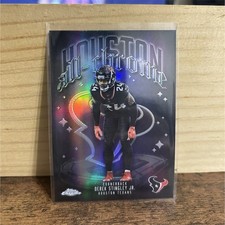 Topps Chrome All Chrome Houston Texans Refractor 2025 Derek Stingley Jr. 