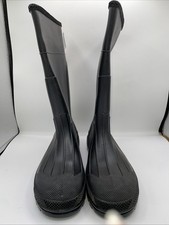 Servus Men's Premium Knee-High Waterproof Rubber Rain Boots, 15 in. Size 14