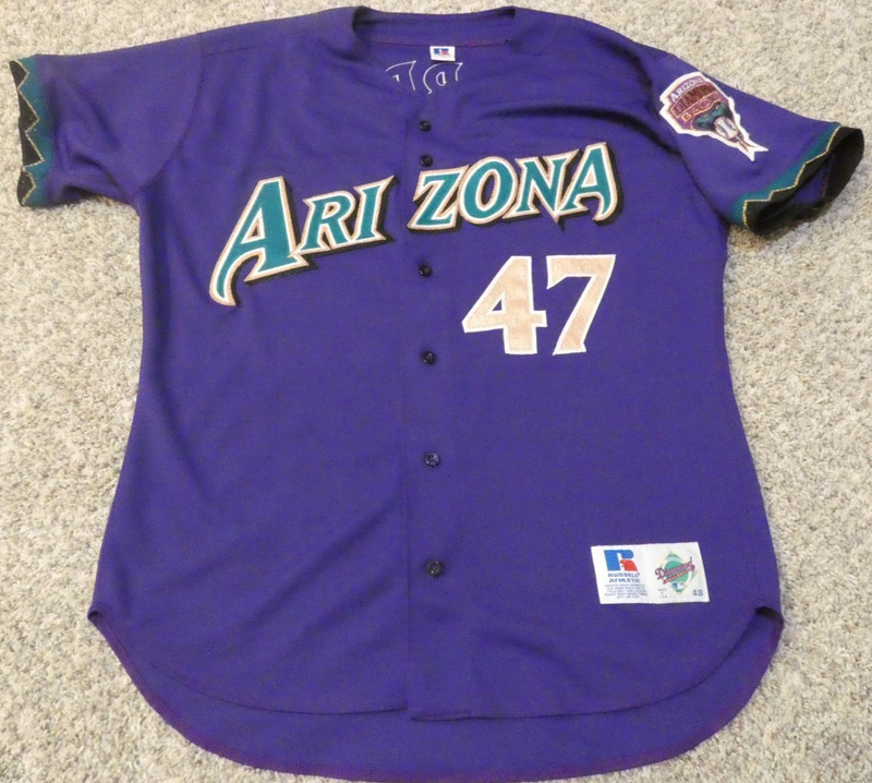 2000/2001 - ARIZONA DIAMONDBACKS - Game Worn JERSEY