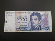 Venezuela 5000 Bolivares 2004