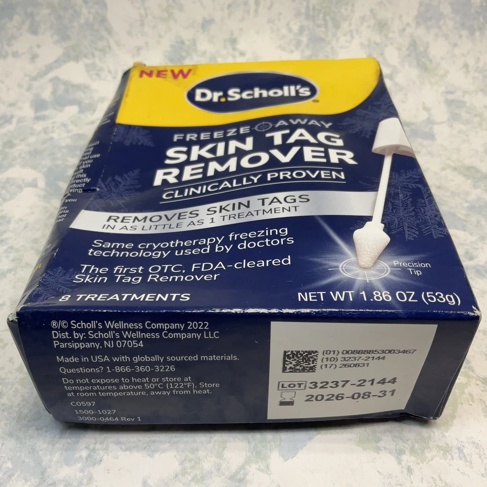 Kit removedor de etiquetas de piel Dr. Scholl's Freeze Away 8 tratamientos caducidad 26/08 Foto 4 de 4