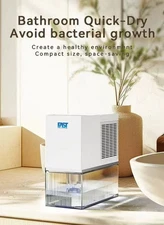 Portable Dehumidifier Electric Quiet Moisture Removal Bathroom Office Bedroom RV