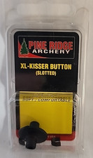 Pine Ridge Archery Slotted Kisser Button Soft/Comfortable Brand New 2801-BK1