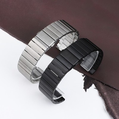 18/20/22MM Quick Release Solid Stainless Steel Link Bracelet Strap Watch Band