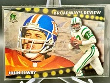 1996 Topps Broadway's Reviews #BR9 John Elway Denver Broncos