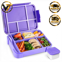 Brotdose Kinder 1330Ml Auslaufsicher Bento Box FüR Schule Kindergarten AusflüGe