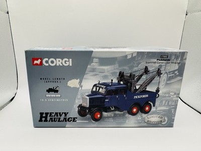 Corgi 1:50 Heavy Haulage Scammell Constructor Wrecker Pickfords #17502
