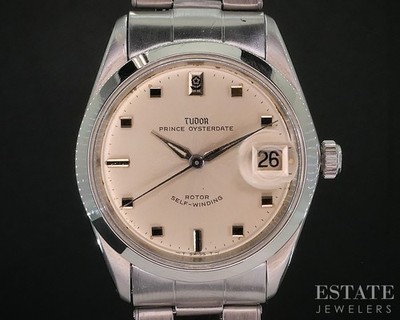 1965 Tudor Prince Oysterdate 7996 Small Rose Rolex Rivet Mens