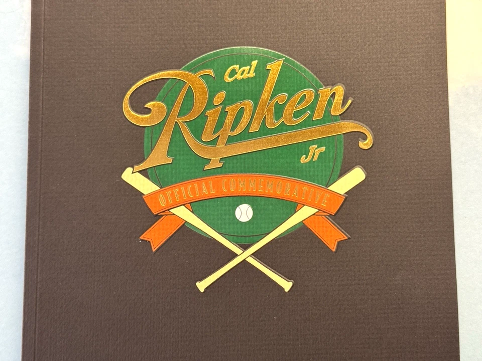 Cal Ripken Jr. Offical Commerorative Magazine Baltimore Orioles 1995 Book - Image 2 of 4