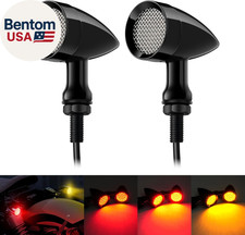 Motorcycle LED Turn Signals Bullet,Smd Blinker Lights,Rear Turn Signals Compatib