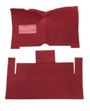 Dodge Royal Carpet Kit 1957-1959 Front And Rear 2dr Hardtop Black Charcoal Red