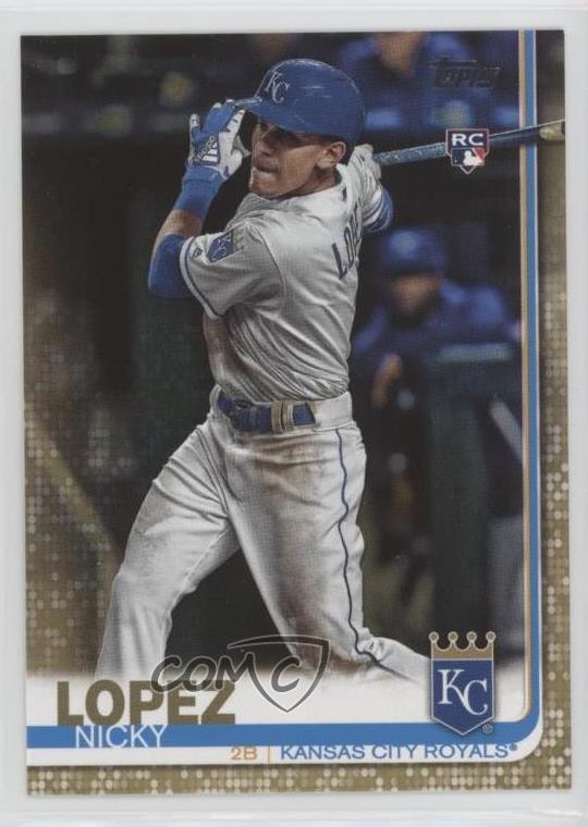 2019 Topps Update Gold /2019 Nicholas Lopez Nicky Lopez #US202 Rookie RC