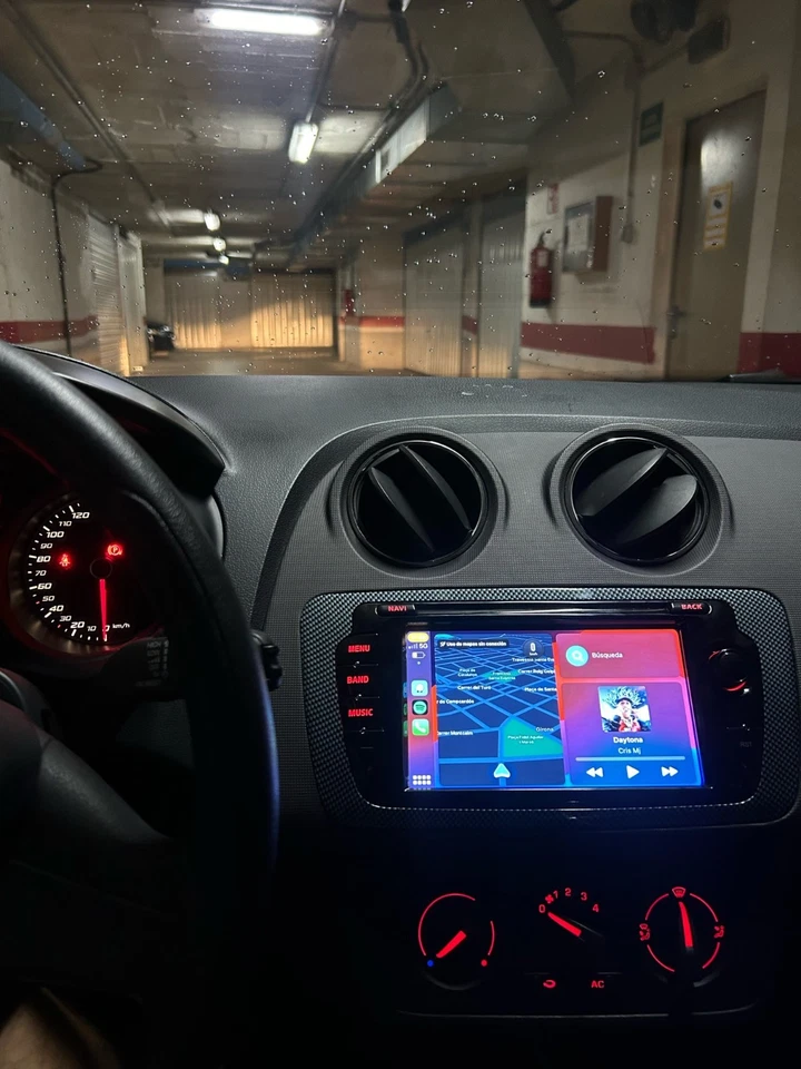 Autoradio 2 DIN per Seat Ibiza 6J 2009-13 Android 13 9" CarPlay GPS WiFi - Immagine 2 di 4