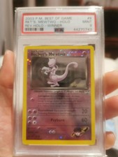 PSA 9 Rocket's Mewtwo - 2003 Best of Game Promo #8 - Winner Stamp Reverse Holo on eBay