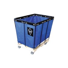 TOUGH GUY 33W323 Basket Truck,12 Bu. Cap.,Blue,36 In. L 33W323