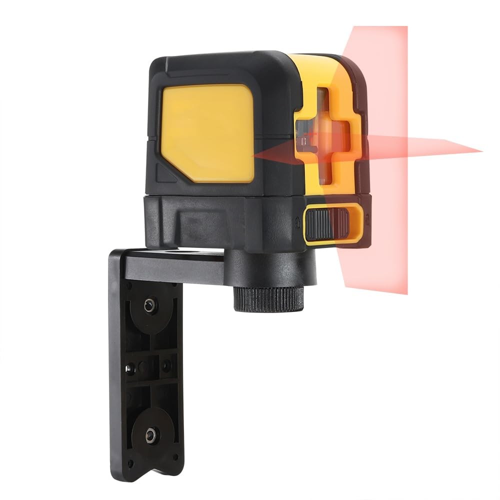 Nivel Laser Autonivelante 100 Pies Líneas Rojo 360 Con Base Pivotante Magnética