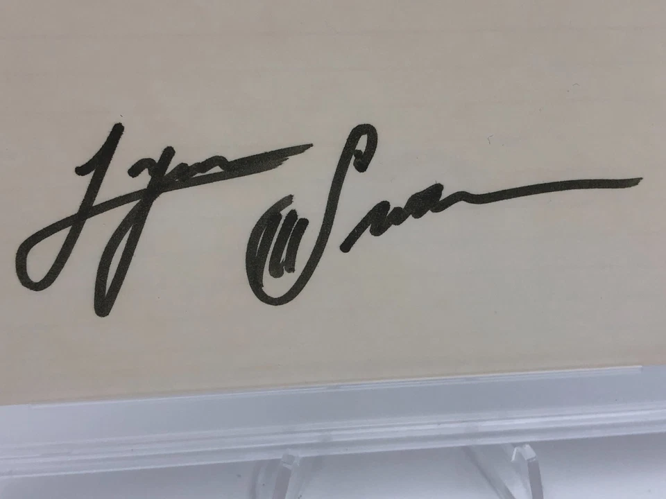 LYNN SWANN 签名索引卡 PITTSBURGH STEELERS 名人堂 PSA GEM 完好 10 — 第 4/4 张图片