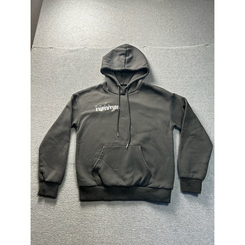 Butterfly Evolution Womens Gray Graphic Hoodie XS Gray Fleece Sweatshirt SHEIN
