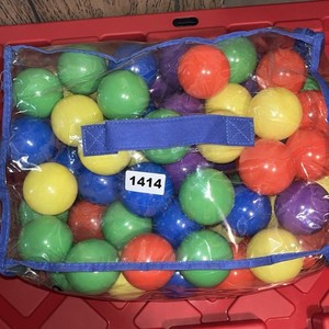 Intex Small Plastic Multi-Colored Fun Balls for Ball Pit Bounce House