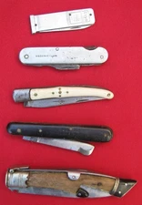 CANIF ANCIEN LOT DE 5 Esso, Laguiole, Visseaux, Albacet, à greffer...