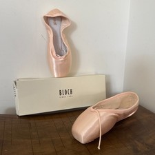 Bloch Sonata Pointe Shoes Size 2 C Pink Satin Ballet Dance Shoes New In Box