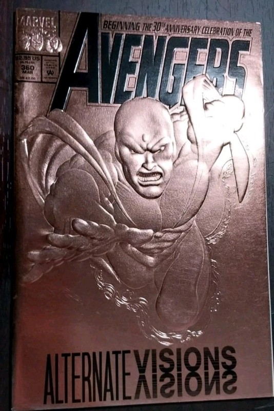 Avengers Marvel Comic Book Lot Of 14 - Foil Covers
