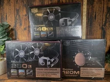 Cooler Master Liquid Cpu Cooler Bundle x3 NEPTON 280L, NEPTON 140XL, SEIDON 120M