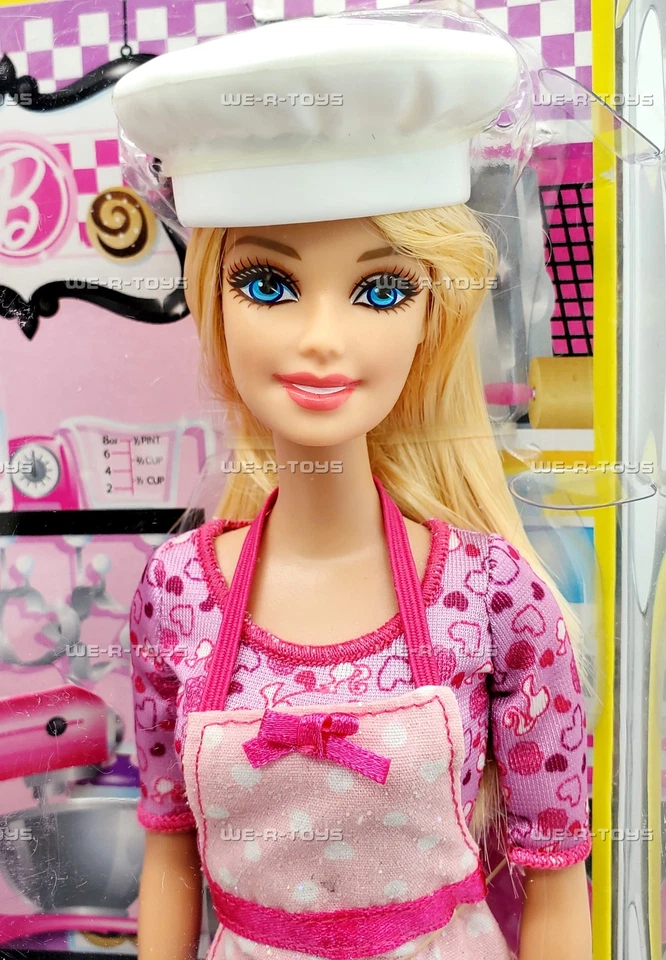 Muñeca Barbie Careers Cookie Chef 2013 Mattel BDT28 Foto 3 de 4