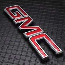 1pcs Red Front  Emblem 84125850 Red GM New For 2015-2019  Yukon