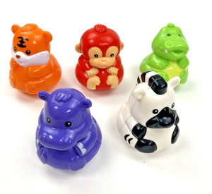 VTech Ultimate Adventures Ark Replacement Animal Figures LOT of 5 Wobble Weeble