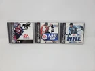NHL 98 99 & 2001 PlayStation PS1 Hockey Lot Complete Tested Free US Shipping