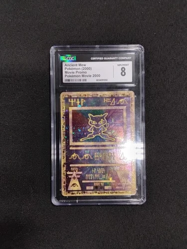 CGC 8 2000 Pokemon Movie Promo Ancient Mew