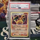 2007 Pokemon Diamond & Pearl Secret Wonders Charizard Holo PSA 2