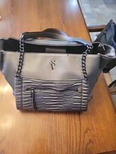 Simply Vera Wang Gray Rockbridge Tote Bag Handbag Purse