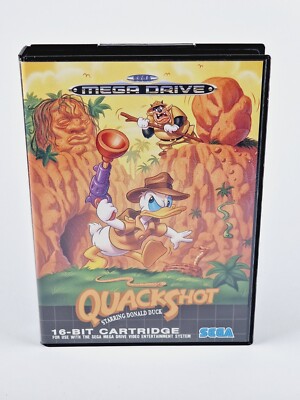SEGA Mega Drive Spiel  QUACKSHOT STARRING DONALD DUCK 