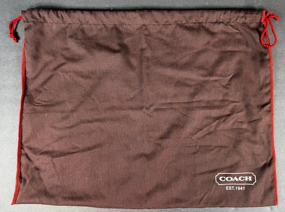 COACH Dust Bag 19 X 14.5 In | eBay