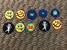Lot Of 10 Fun Iron On Patches D New