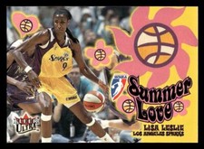 Lisa Leslie 2002 Ultra WNBA #13 SL Summer of Love