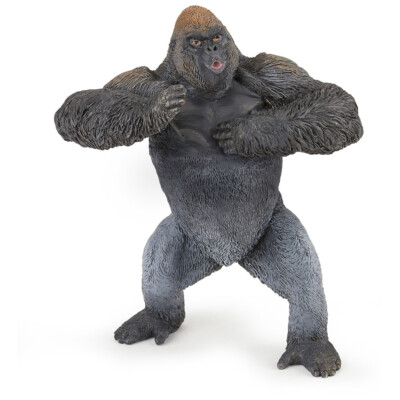 PAPO Wild Animal Kingdom Mountain Gorilla Toy Figure