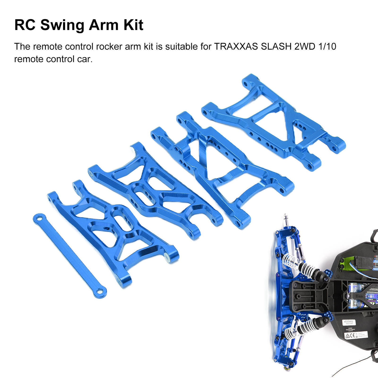1/10 RC Car Front and Rear Swing Arms General Metal Upgrade RC