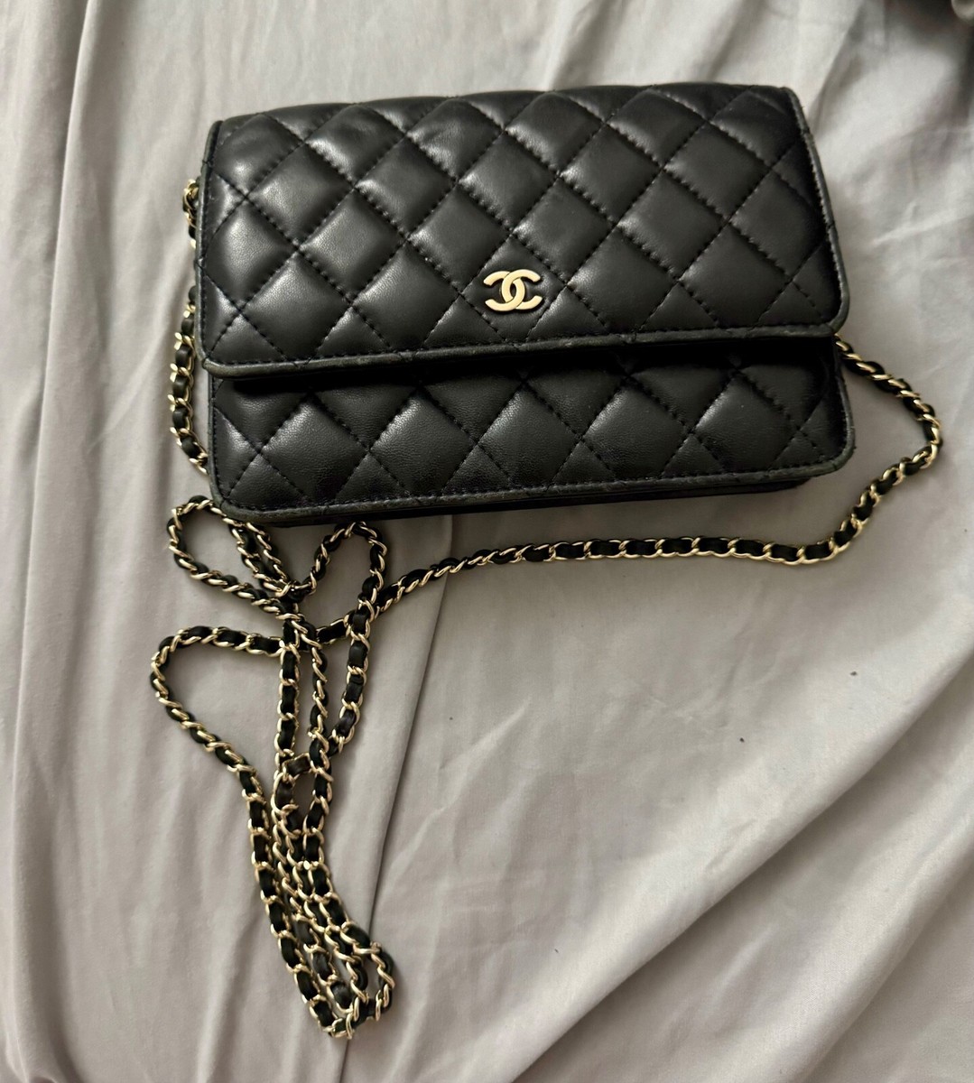 ◆希少◆VINTAGE◆【CHANEL】2019*Wallet On Chain*ラム*バッグ s-l1200.jpg