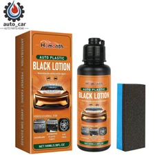 Car Plastic Restorer Detailing Polish Repair Coating Enhanced Shine & Durability