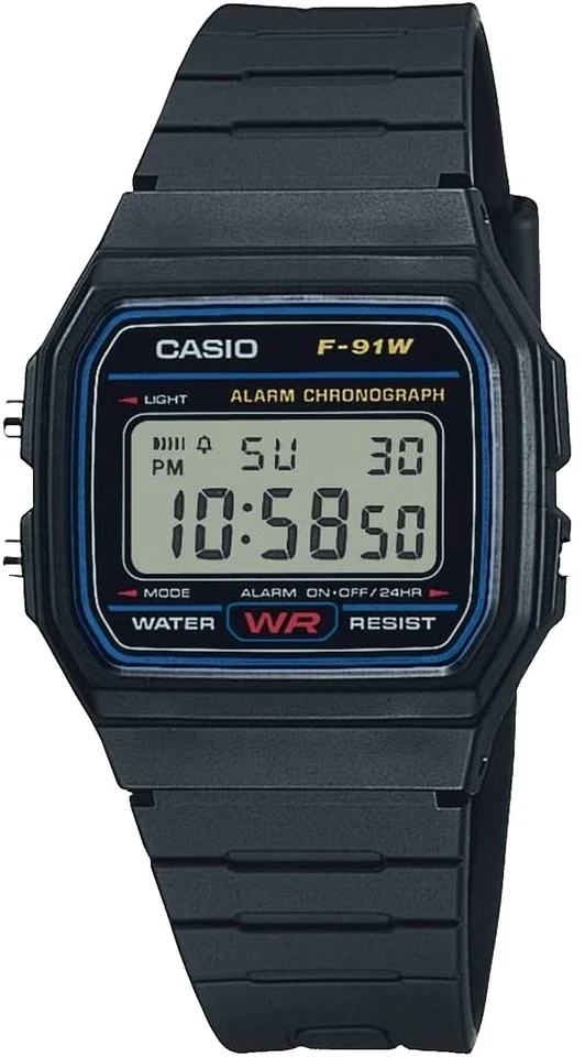 Relógios de pulso digitais Casio F91W