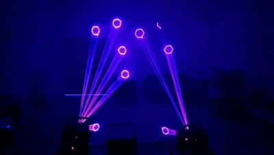 2W RGB Laser Light 2 Watt RGB Animation Laser Stage Lighting DJ