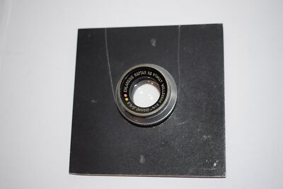 WOLLENSAK 90mm F/4.5 Erweiterung Raptar Vergrößerer LENS Dunkelkammer Mit Berg (